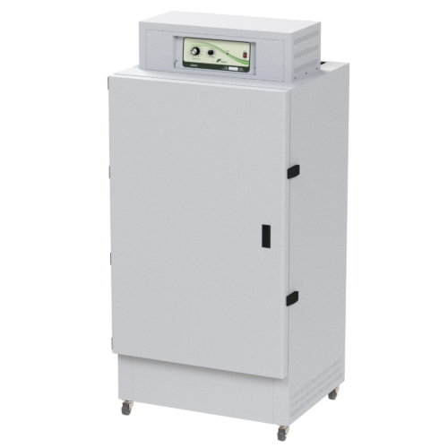 Incubadora de acero inoxidable, 300 L, control análogo, con convección mecánica, modelo FE-135A