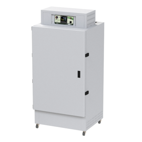 Incubadora de acero inoxidable, 300 L, control digital, con convección mecánica, modelo FE-135AD